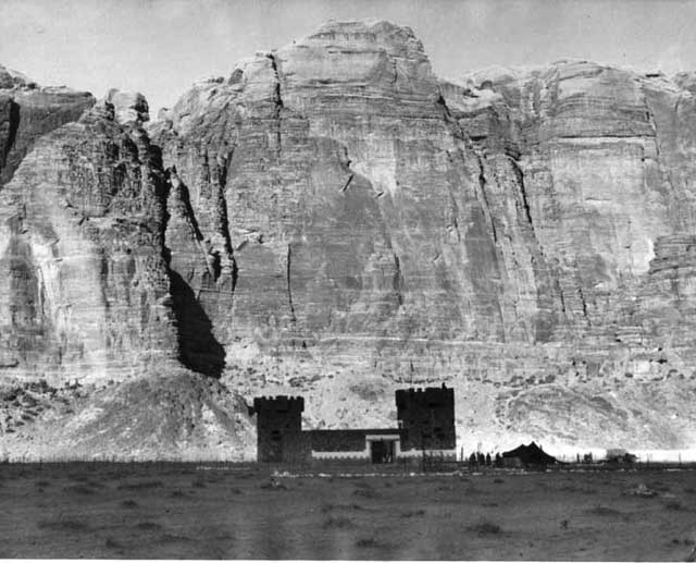 Gebel Rum, Transjordan 1948 with Arab Legion Fort
